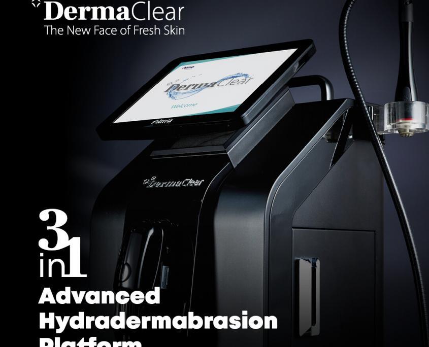 DermaClear Hydradermabrasion 3in1 DermaClear Hydradermabrasion 3in1 Gesichtsbehandlung